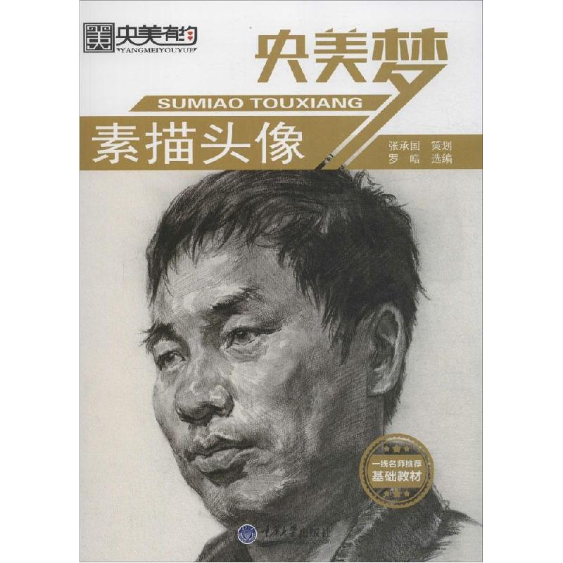 正版新书]素描头像罗皓9787562488385高清大图