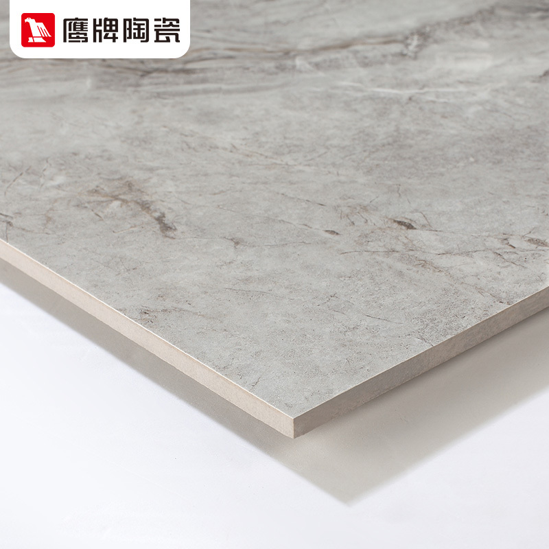 鹰牌瓷砖 全抛釉瓷砖 厨房卫生间墙砖 400*800 防滑中板卡地亚灰