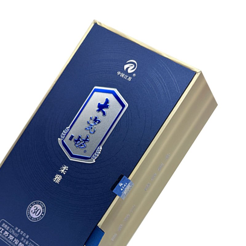 52vol大瓷坊酒30500mlx1x6箱浓香型白酒纯粮酿造