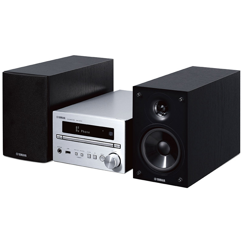 雅马哈 MCR-B370 客厅书房HIFI组合套机CD蓝牙收音音箱音响白