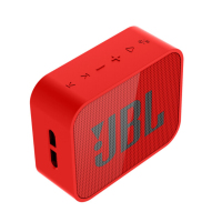 JBL Go Player 音乐金库 蓝牙音箱 低音炮 户外便携音响 迷你小音箱 收音机 可插TF卡 免提通话 活力红