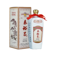 [非物质文化遗产工艺]泰裕昌捌叁版52度白酒整箱6瓶浓香型纯粮食白酒