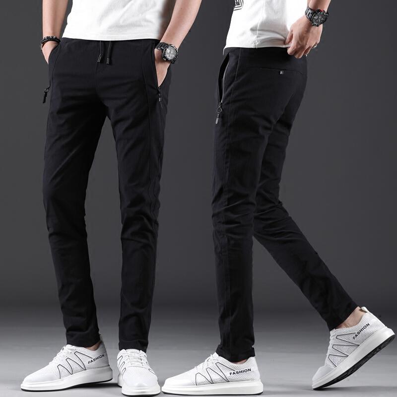 运动裤男裤子男夏天长裤宽松夏裤夏季薄款男士休闲裤