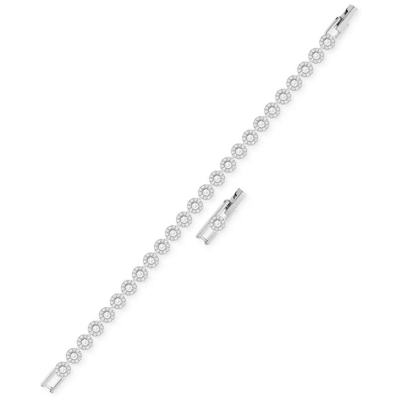 施华洛世奇(SWAROVSKI)女士手链闪耀水晶镶钻镀铑时尚百搭配饰手链高清大图