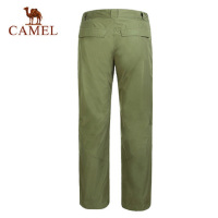 CAMEL/骆驼户外男款冲锋裤双层冲锋保暖长裤透气保暖滑雪裤