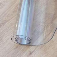 透明无味升级款1.0厚 60*40 桌布PVC透明软玻璃防水防烫塑料餐桌布防油茶几台布水晶板可定制