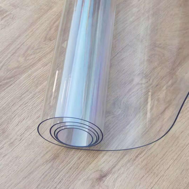 透明无味升级款1.0厚 60*40 桌布PVC透明软玻璃防水防烫塑料餐桌布防油茶几台布水晶板可定制