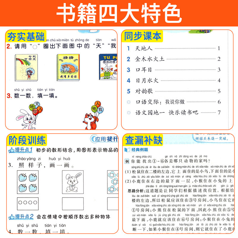 同步作文(看图写话) 一年级下 [正版]典中点一二三四五六年级上册下册语文人教版数学北师大版冀教英语同步练习册专项训练练高清大图