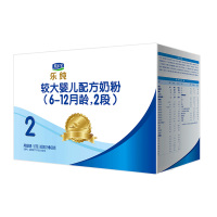 君乐宝乐纯2段奶粉配方二段奶粉四联包1600g