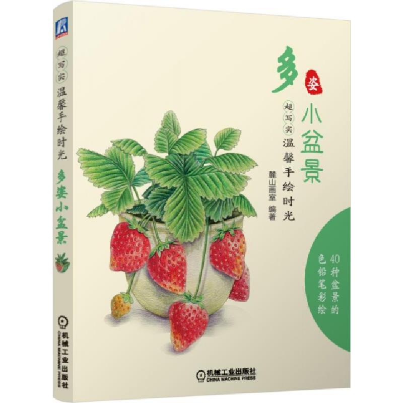 正版新书]多姿小盆景(超写实温馨手绘时光)麓山画室978711148556高清大图