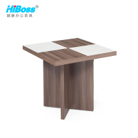 HiBoss客厅正方形茶几休闲洽谈咖啡桌