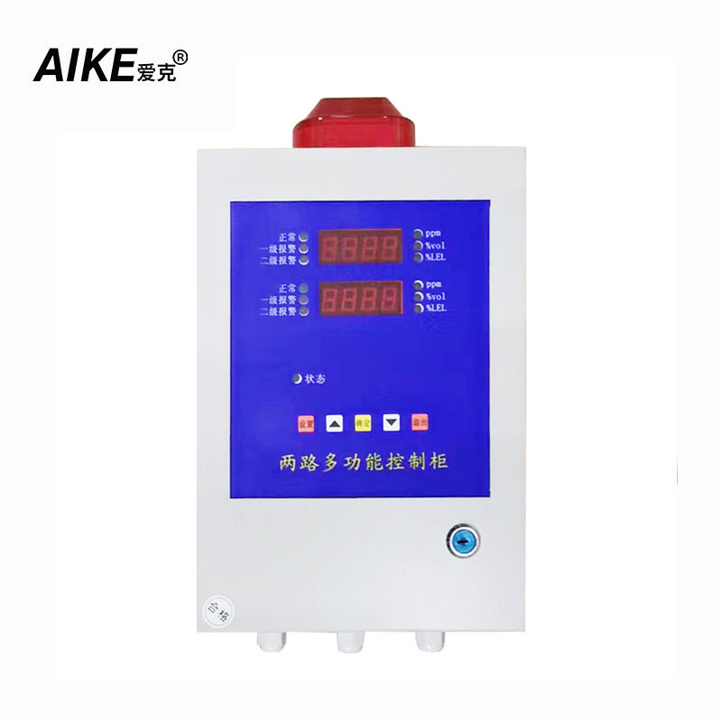 爱克(AIKE)固定式在线检测报警器控制柜主机(不带探头) 二通道主机GM-02