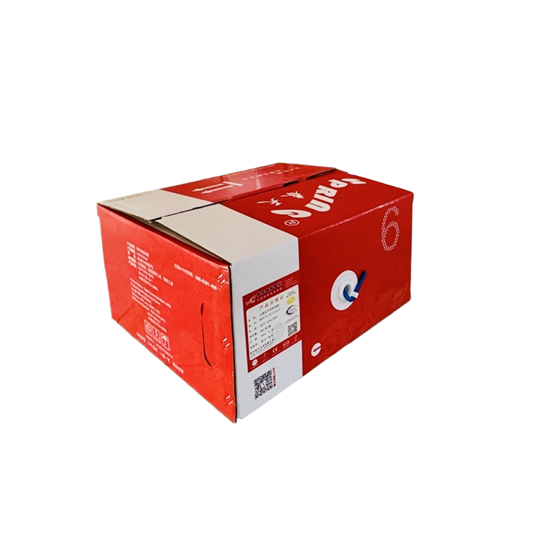 春天(Spring) GCT-UTP-6 六类水平对绞电缆 网线 305.00 米/箱 蓝色