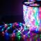 彩灯闪灯串灯满天星七彩变色灯带 户外防水节日装饰霓虹灯管条