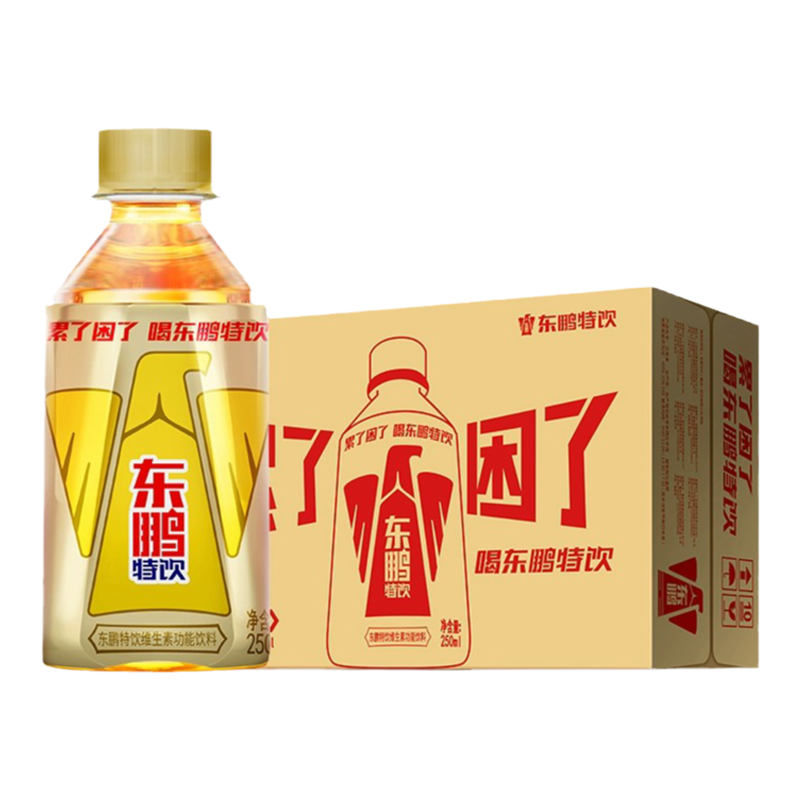 东鹏特饮维生素功能饮料250ml*24小瓶瓶整箱熬夜抗疲劳提神饮品高清大图