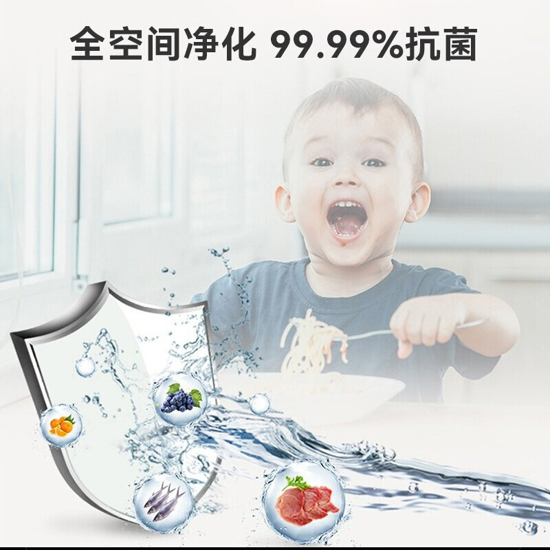 容声(Ronshen) 100升小型冷柜一级能效冰柜家用囤货节能低噪电脑控温冷冻冷藏转换单温柜 145升低霜冷柜[
