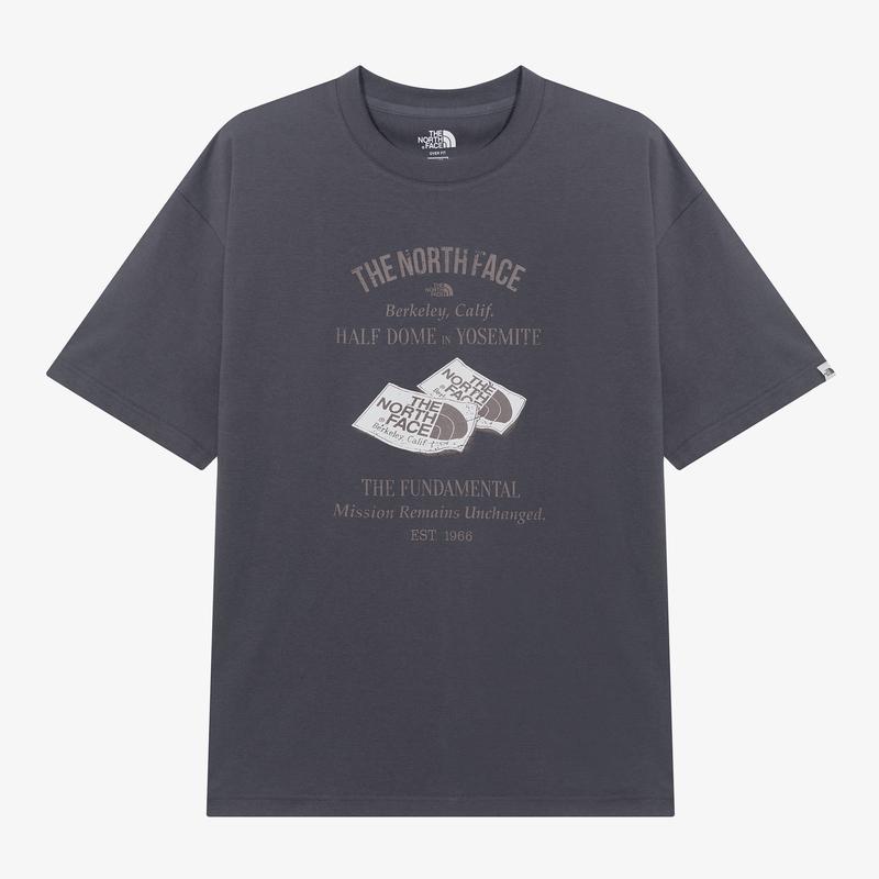 THE NORTH FACE/北面复古短袖圆领透气速干运动男装T恤高清大图