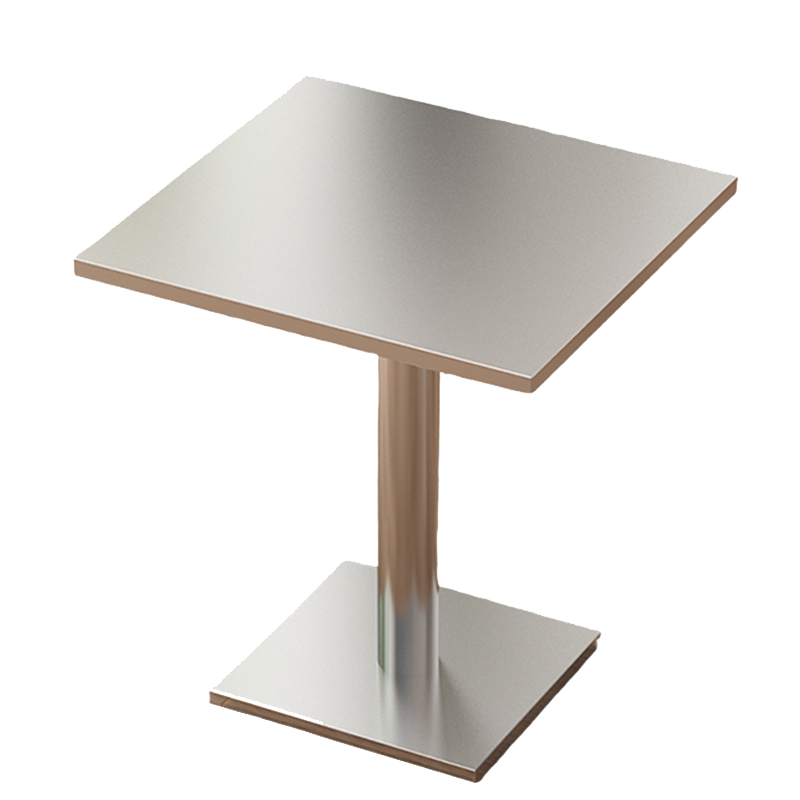 河洛伟业不锈钢餐桌70cm张高清大图