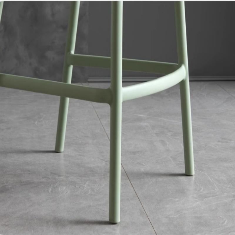 铭思达塑料椅坐高75cm把高清大图