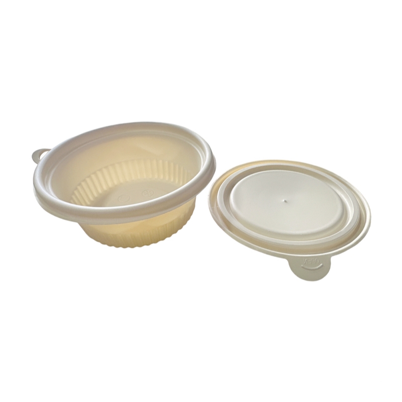 金胜星玉米淀粉圆餐盒350ml 300套/箱高清大图