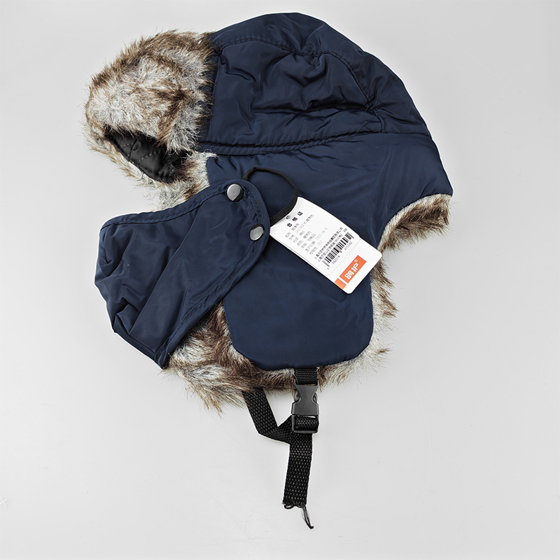 鸽护 雷锋帽 GH28QDK-藏青色 顶高清大图