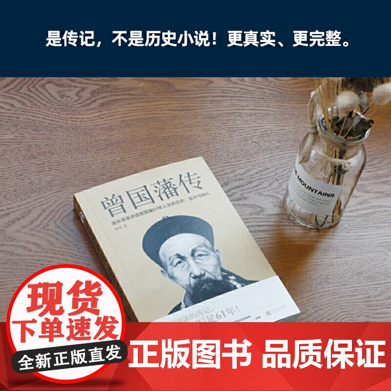 [赠曾国藩年表]曾国藩传 梅寒著 曾国藩家书家训全集 励志处世哲学官场小说 中国人的为人处世书籍 名人故事人物传记书籍高清大图