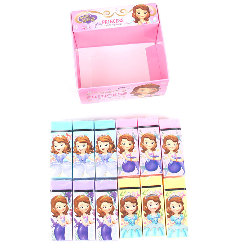 迪士尼卡通橡皮擦小学生男女童可爱橡皮创意儿童文具礼物铅笔擦