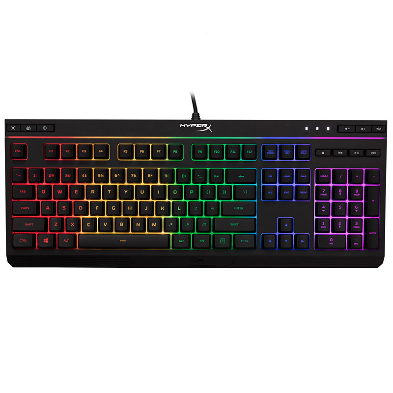 极度未知(HyperX) Alloy Core RGB 阿洛伊魅影电竞键盘黑色