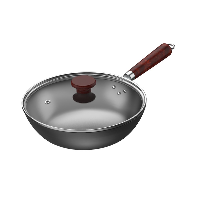 苏泊尔(SUPOR)平底煎炒锅锅具套装刀具套装 精铁炒锅VC32BH01 32cm