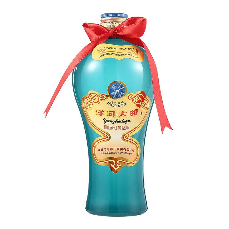 洋河(YangHe)洋河大曲55度500ml*6整箱装浓香型白酒(新老包装随机发货