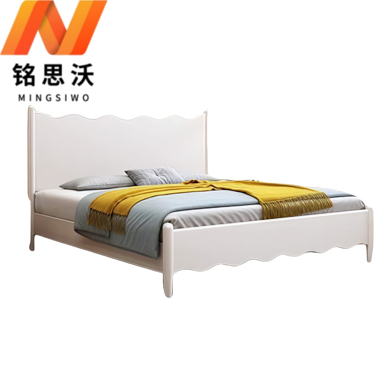铭思沃实木床180*200*100cm张高清大图
