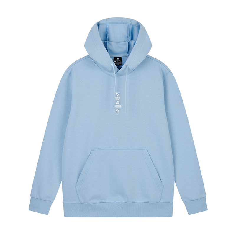 361°运动卫衣男新款连帽套头卫衣常规舒适上衣552414013A