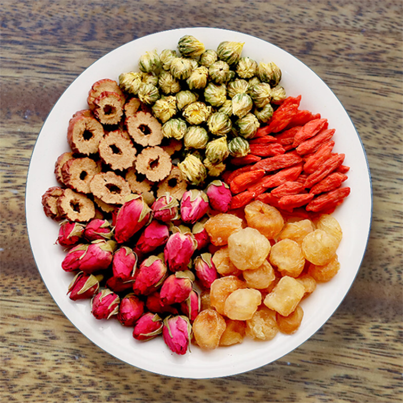 素言茶坊 女神五宝茶桂圆枸杞红枣红糖姜茶 560g 单盒价