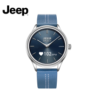 吉普(Jeep) 手表丹宁系列时尚简约防水牛仔表带情侣石英腕表