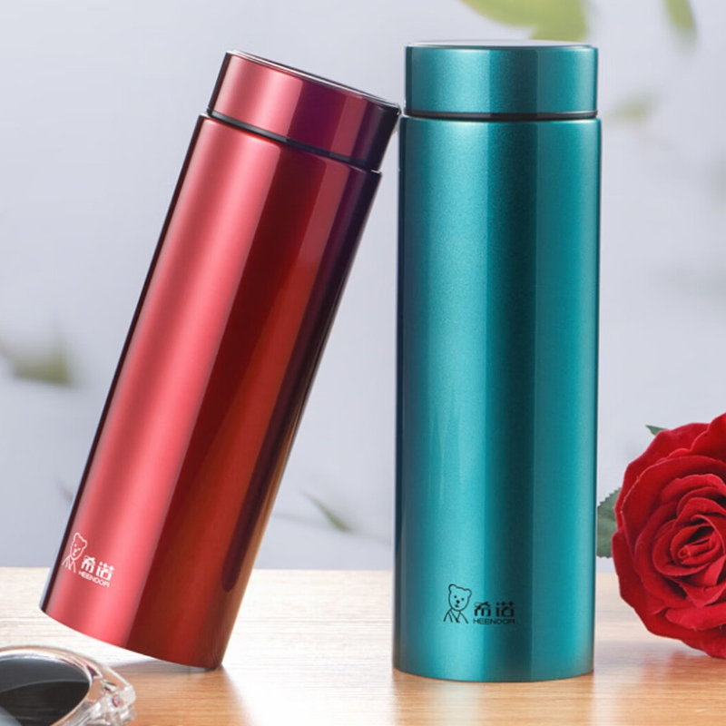 希诺真空杯580ml密封防漏不锈钢XN-3231(颜色随机)高清大图