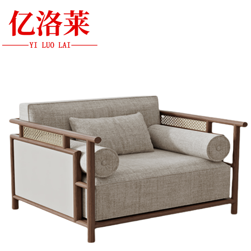 亿洛莱 单人沙发 96*85*86cm 张高清大图