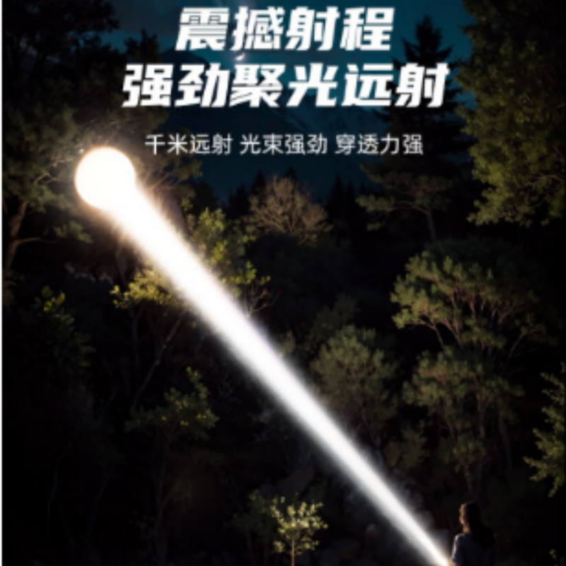 硕森 手电筒 强光长续航 货期一周高清大图
