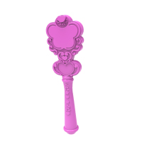 灵动创想女孩玩具蝴蝶美少女公仔娃娃魔法棒趣味儿童电动玩具 波斯仙子套装 3052
