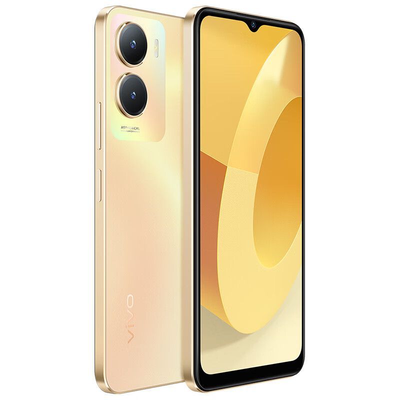 vivo Y35 8GB+128GB 晨曦金 5000mAh电池 闪耀外观 后置1300万影像系统 双模5G 全网通