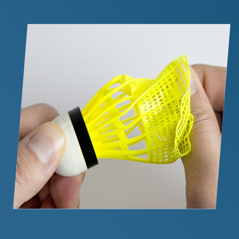 李宁lining尼龙球羽毛球室外训练儿童手胶塑料比赛装备