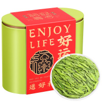 茗日红 龙井绿茶 新茶上市 明前豆香型龙井茶叶 散装罐装250g