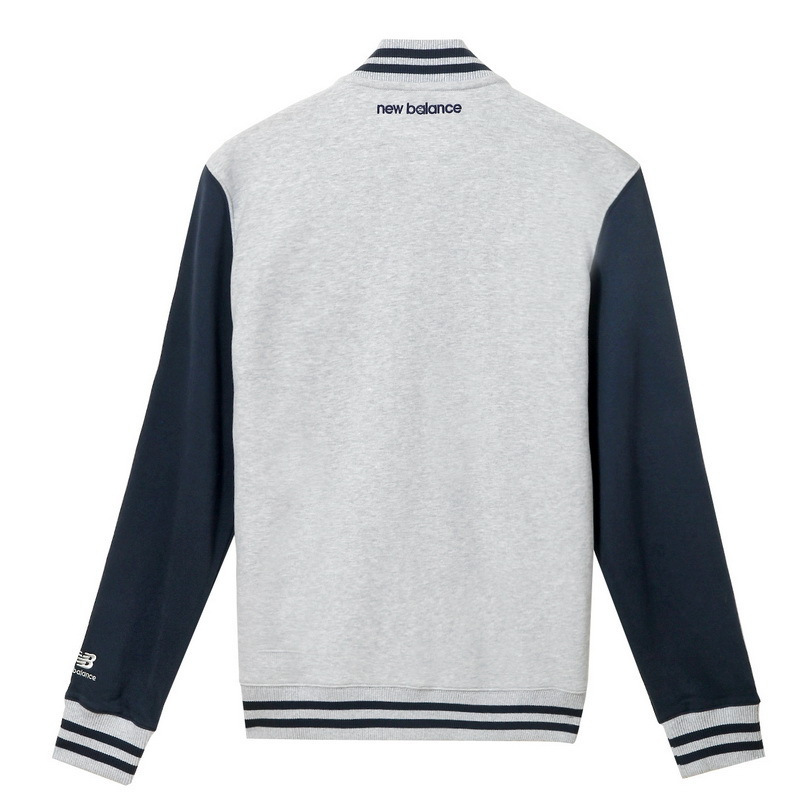 New Balance NB新百伦男长袖针织卫衣外套NCNM551011-GR