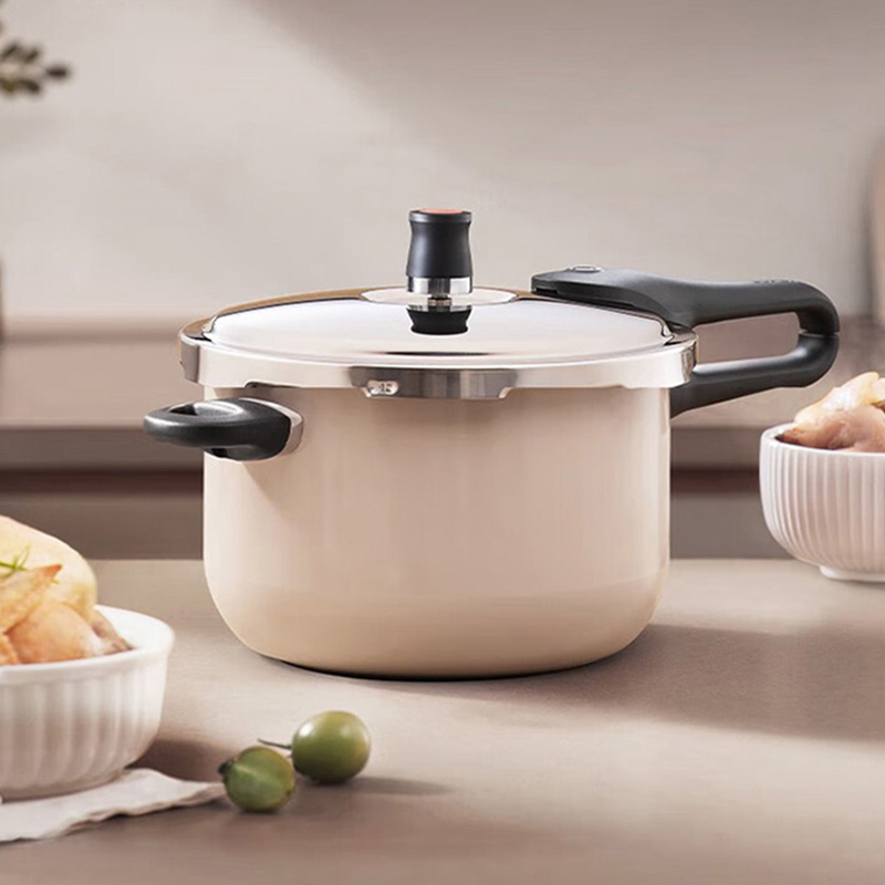 苏泊尔压力锅7L不锈钢陶瓷覆层控压防爆炖锅EY243JCW01高清大图