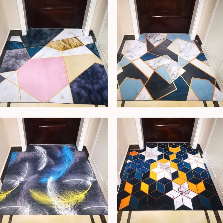 sleepy bear 入户门防滑地垫门口门垫脚踏垫进门吸水脚垫家用厨房客厅