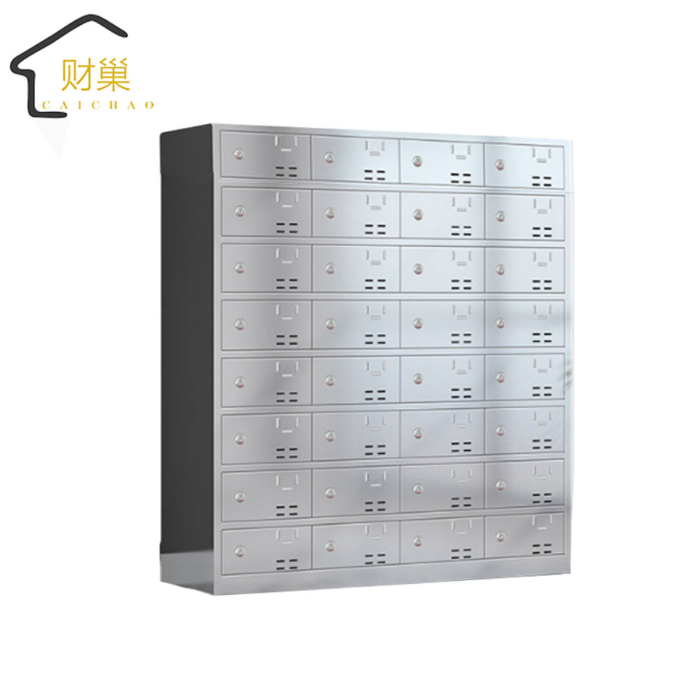 财巢 304不锈钢餐柜碗柜 32门 台高清大图