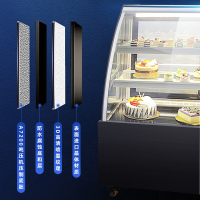 友田YOUTIAN蛋糕展示柜商用玻璃甜品柜西点面包柜冷藏熟食水果保鲜柜直角X-0.9WTZFH