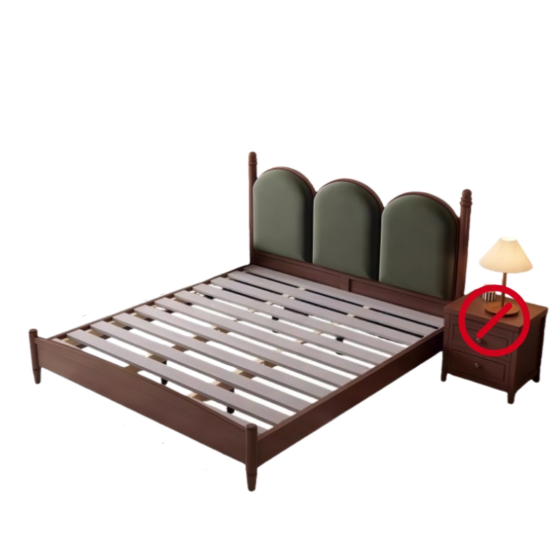 荺炬双人床1.8m床张高清大图