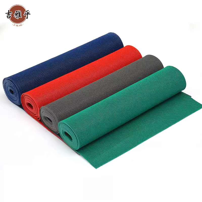 韩玺 塑胶镂空网眼防滑地垫 5.5mm厚0.9米宽 /米高清大图