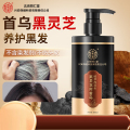 北京同仁堂 内廷上用黑灵芝何首乌植萃洗发水500ml 何首乌洗发水滋养头皮发根蓬松柔顺亮泽去屑控油