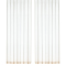 植巾 CL520 1M*2.7M 雪纺 窗帘 1.00 米/片 (计价单位:片) 白色